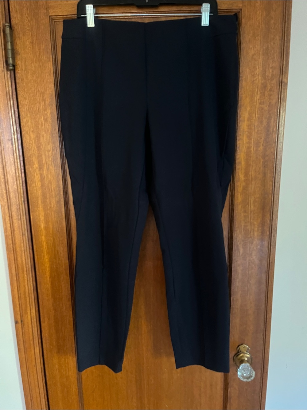 Lafayette 148 New York Navy Skinny Ponte Pants